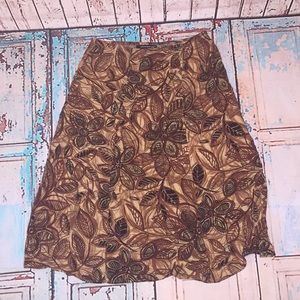 Briggs New York Women’s A-Line Flowy skirt medium